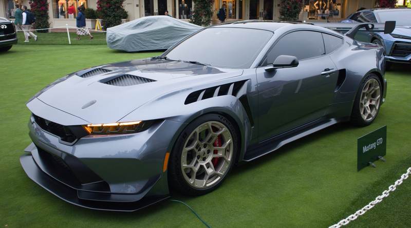 Ford Mustang GTD at the Pebble Beach Concours