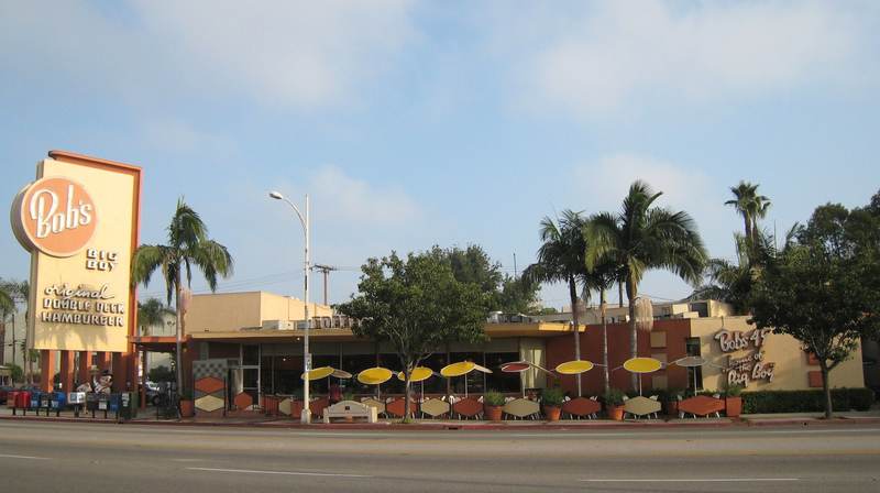 Bob's Big Boy restaurant in Burbank, home of the Friday night car meet