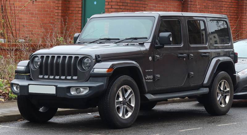2018 Jeep Wrangler Sahara Unlimited Multijet 2.1 Front